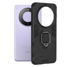 Techsuit Ring Armor Case ellenálló tok Huawei Mate 60 telefonhoz KP29172 fekete