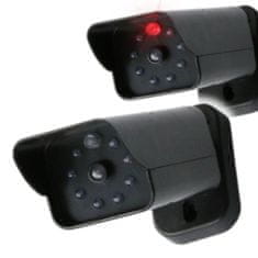 GRUNDIG Fekete hamis kamera LED - golyóval