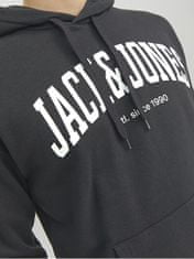 Jack&Jones Férfi melegítőfelső JJEJOSH Relaxed Fit 12236513 Black (Méret L)