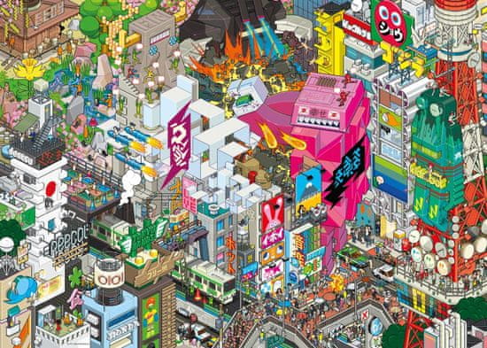 Heye Pixorama Puzzle: Tokyo Quest 1000 Pieces