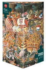 Heye Trafalgari csata puzzle 2000 darab
