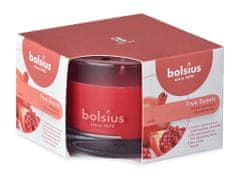 Bolsius Aromatic 2.0 Üveg 90x63mm gránátalma, illatgyertya, illatosított gyertya