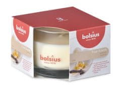 Bolsius Aromatic 2.0 Illatgyertya üvegben, 90x63mm, Vanília