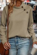 OMG! Női pulóver kapucni nélkül Eventful sárgabarack XL