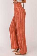 OMG! Elegáns női nadrág Swanhilde narancssárga XL