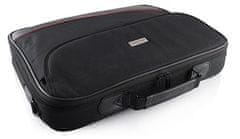 Modecom MARK laptop táska 15,6" méretig, fém csatokkal, fekete színben