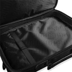 Modecom MARK laptop táska 15,6" méretig, fém csatokkal, fekete színben