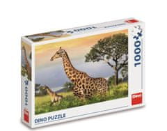 DINO Zsiráf család puzzle 1000 darab