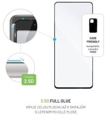 FIXED Full-Cover edzett védőüveg Samsung Galaxy M54 5G számára, a kijelző egészére ragasztva, fekete (FIXGFA-1076-BK)