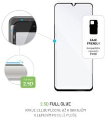 FIXED Full-Cover edzett védőüveg Samsung Galaxy A05 számára, a kijelző egészére ragasztva, fekete (FIXGFA-1232-BK)