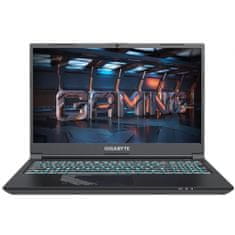 GIGABYTE G5 Mf G5 KF-E3HU313SD Laptop 15.6" 1920x1080 IPS Intel Core i5 12500H 512GB SSD 16GB DDR4 NVIDIA GeForce RTX 4060 Fekete