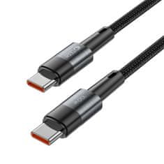 Tech-protect Ultraboost kábel USB-C / USB-C 100W 5A PD 25cm, szürke