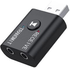 aptel 2 az 1-ben audio adó és vevő bluetooth 5.0 USB adapter