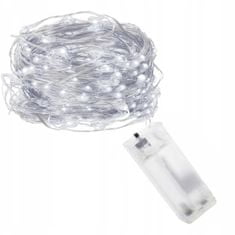 AFF 3085 Elemes világítólánc 50 LED hideg fehér