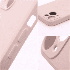 Haffner Apple iPhone 15 Plus szilikon hátlap - Silicone Mag Cover - rózsaszín (HF229107)
