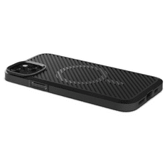 Spigen Apple iPhone 15 ütésálló hátlap - Core Armor MagSafe - fekete (SP747899)