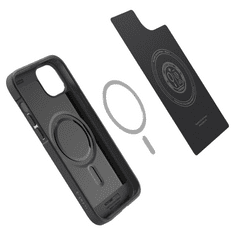 Spigen Apple iPhone 15 Plus ütésálló hátlap - Core Armor MagSafe - fekete (SP747646)