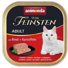 Animonda Vom Feinsten macskapástétom marhahús + burgonya 100 g