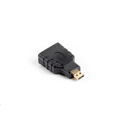 Lanberg HDMI anya --> micro HDMI apa adapter (AD-0015-BK) (AD-0015-BK)