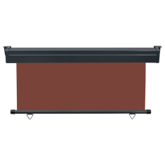 Vidaxl barna oldalsó terasznapellenző 160 x 250 cm (48435)