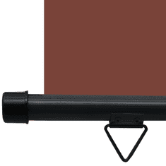 Vidaxl barna oldalsó napellenző erkélyre 85 x 250 cm (48411)