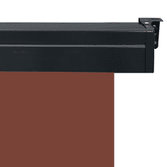 Vidaxl barna oldalsó terasznapellenző 140 x 250 cm (48429)