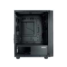 Zalman T3 PLUS táp nélküli ablakos mATX ház fekete (T3 PLUS)