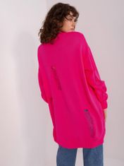 Badu Női hosszú pulóver Ishi neon rózsaszín Universal