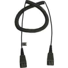 Jabra hosszabbító kábel, QD-QD, 0,5-2m, tekercselve