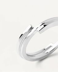 PDPAOLA Minimalista ezüst gyűrű Genesis Essentials AN02-898 (Kerület 50 mm)