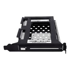 Startech StarTech.com 2.5in SATA Removable Hard Drive Bay for PC Expansion Slot - Storage bay adapter - black - S25SLOTR - storage bay adapter (S25SLOTR)