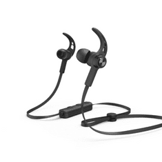 Hama Freedom Run Headset Vezeték nélküli Fülre akasztható, Hallójárati Hívás/zene Bluetooth Fekete (hama184121)