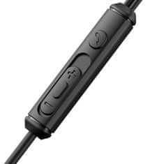 Joyroom JR-EC07 sztereó fülhallgható USB-C, fekete