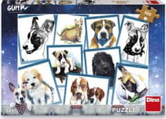 DINO Puzzle Gump the Dog 500 db