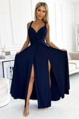 Numoco Női ruha 509-1, sötét kék, UNIVERZáLIS