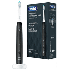 BRAUN Oral-B Pulsonic Slim Clean 2000 fekete elektromos fogkefe (Pulsonic Slim Clean 2000 fekete)