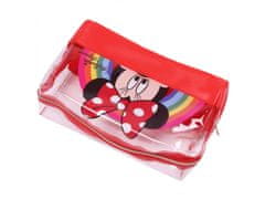 sarcia.eu Minnie Mouse Női kozmetikai táska, átlátszó utazó kozmetikai táska 9x6x13cm