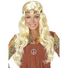 Widmann Női hippi paróka szőke