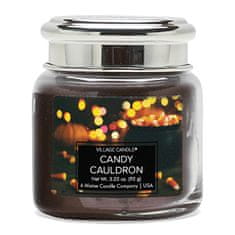 Village Candle Illatgyertya Üst tele finomságokkal (Candy Cauldron) 92 g