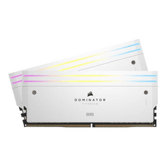 Corsair Dominator Titanium RGB - DDR5 - kit - 48 GB: 2 x 24 GB - DIMM 288-pin - 6000 MHz / PC5-48000 - unbuffered (CMP48GX5M2B6000C30W)
