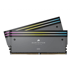 Corsair Dominator Titanium RGB - DDR5 - kit - 64 GB: 2 x 32 GB - DIMM 288-pin - 6000 MHz / PC5-48000 - unbuffered (CMP64GX5M2B6000Z30)