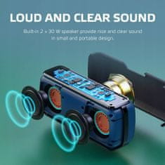 Rohnson Bluetooth hangszóró RS-1060 DEFIANT 60 ALEXA GOOGLE
