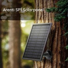 Arenti napelem SP1 microUSB napelemes panel kamerákhoz