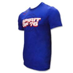 Nike Póló kék S Nba Philadelphia 76ERS Mantra Dry