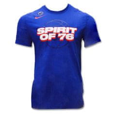 Nike Póló kék S Nba Philadelphia 76ERS Mantra Dry