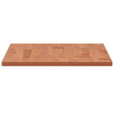 Greatstore tömör bükkfa téglalap alakú asztallap 100x50x1,5 cm