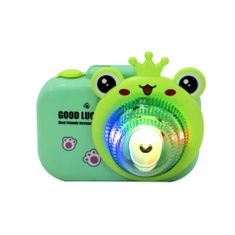 Aga4Kids Gyerek fényképezőgép buborékfújóval Zöld