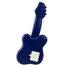 Aga4Kids Dětská interaktivní kytara Modrá