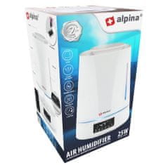 Alpina párásító LED kijelzővel 4 L fehérED-247411