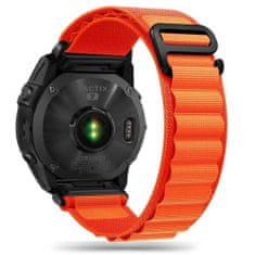 Tech-protect Nylon szíj Garmin Fenix 5 / 6 / 6 Pro / 7, orange